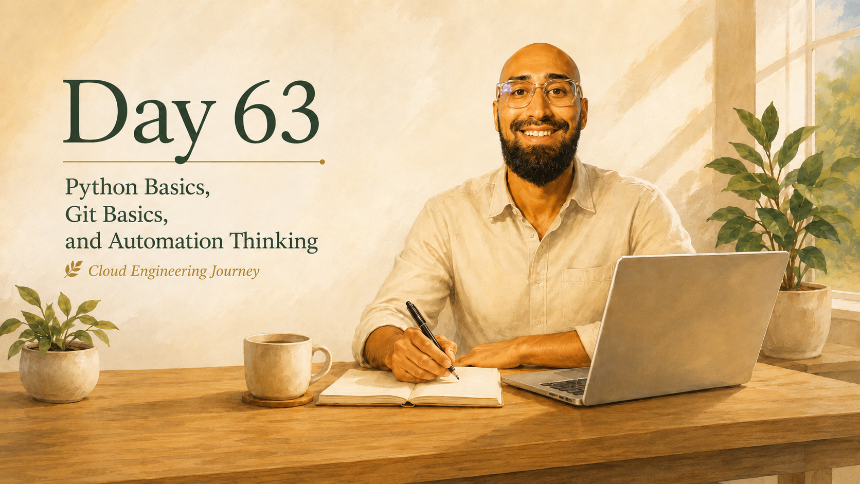 Day 63 of My Cloud Engineering Journey: Finishing Python Basics and Building Better Git Habits