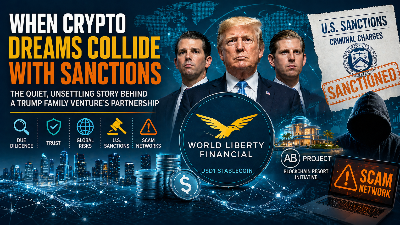 When Crypto Dreams Collide With Sanctions: The Quiet Unsettling Story Behind a Trump Family…