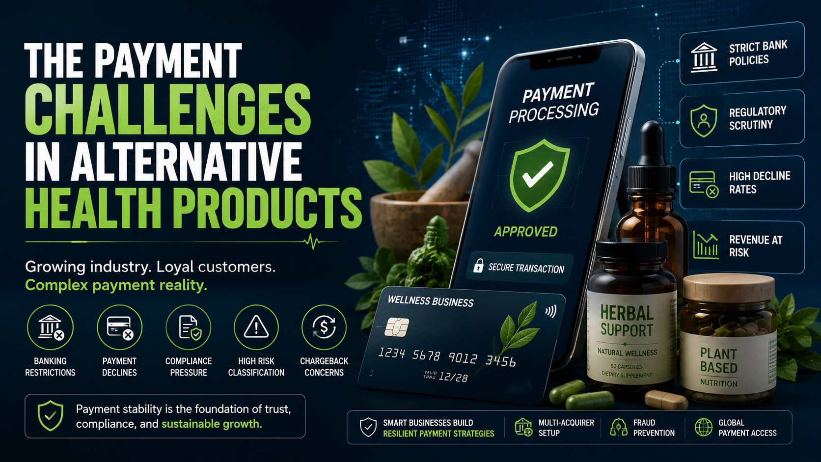 The Payment Challenges in Alternative Health Products