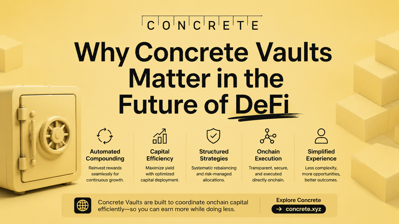 Why Concrete Vaults Matter in the Future of DeFi