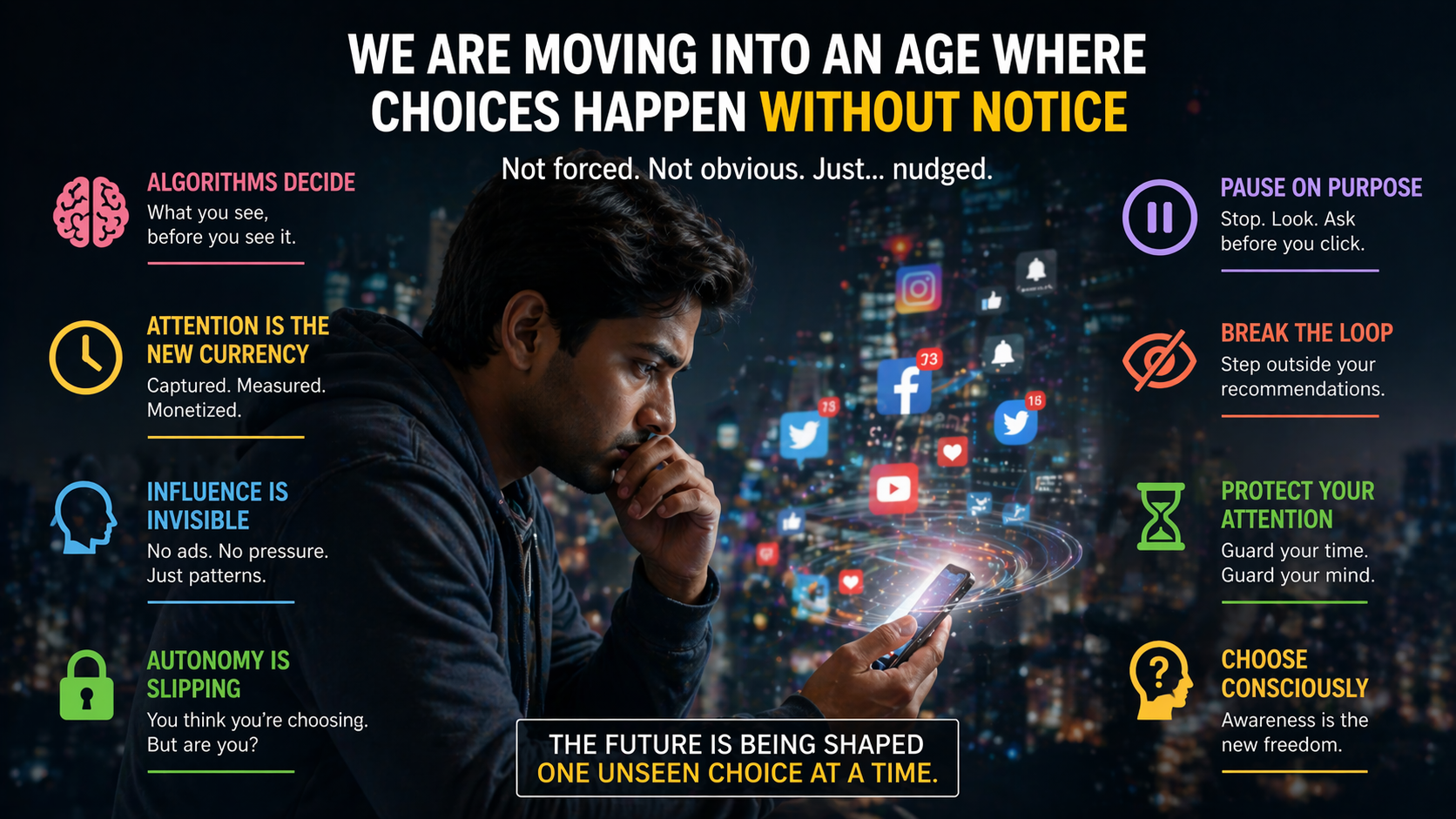 We Are Moving Into an Age Where Choices Happen Without Notice