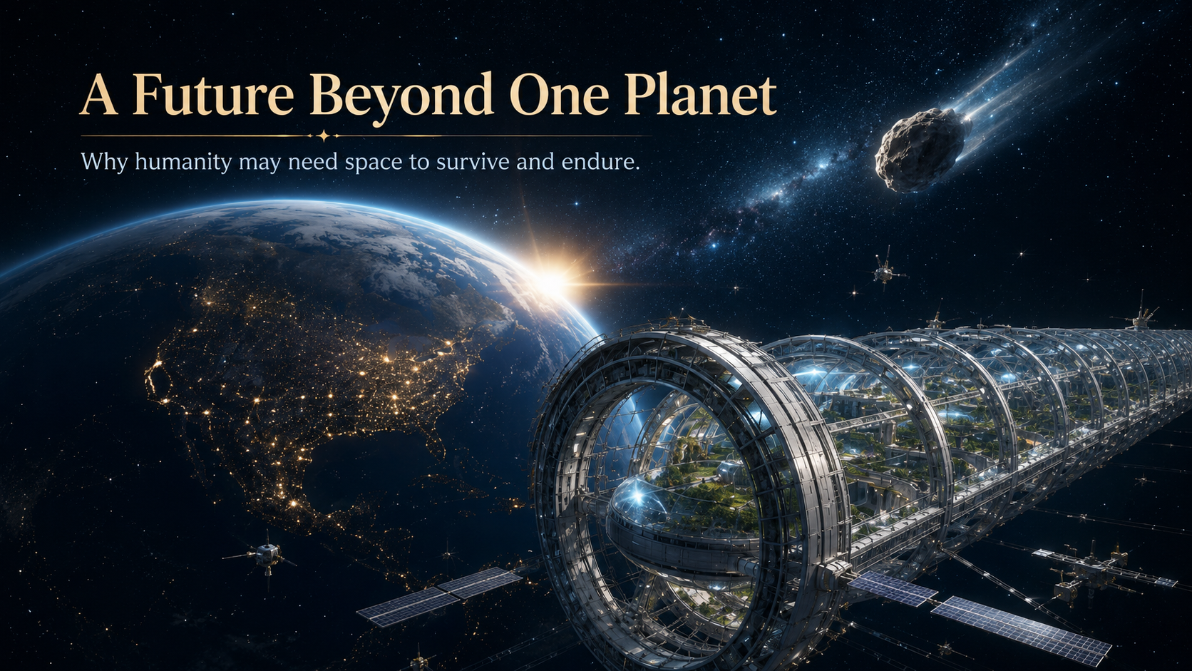 Why Humanity Must Reach for the Stars