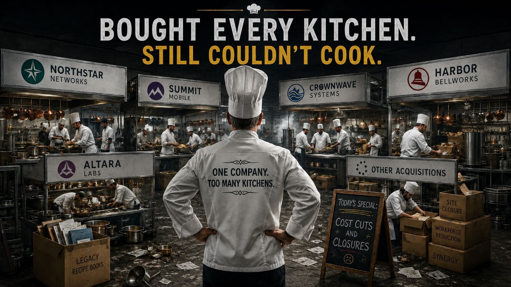 The Company That Bought Every Kitchen and Forgot the Recipe