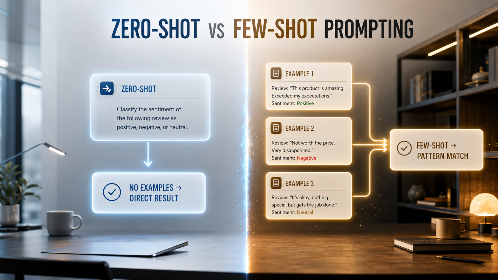 Zero-Shot vs. Few-Shot Prompting: The Beginner’s Guide That Actually Makes Sense