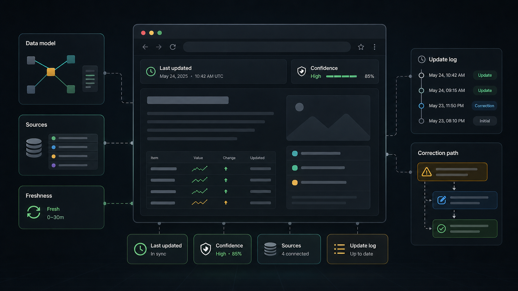 Designing Update-Aware Pages for Fast-Changing Data