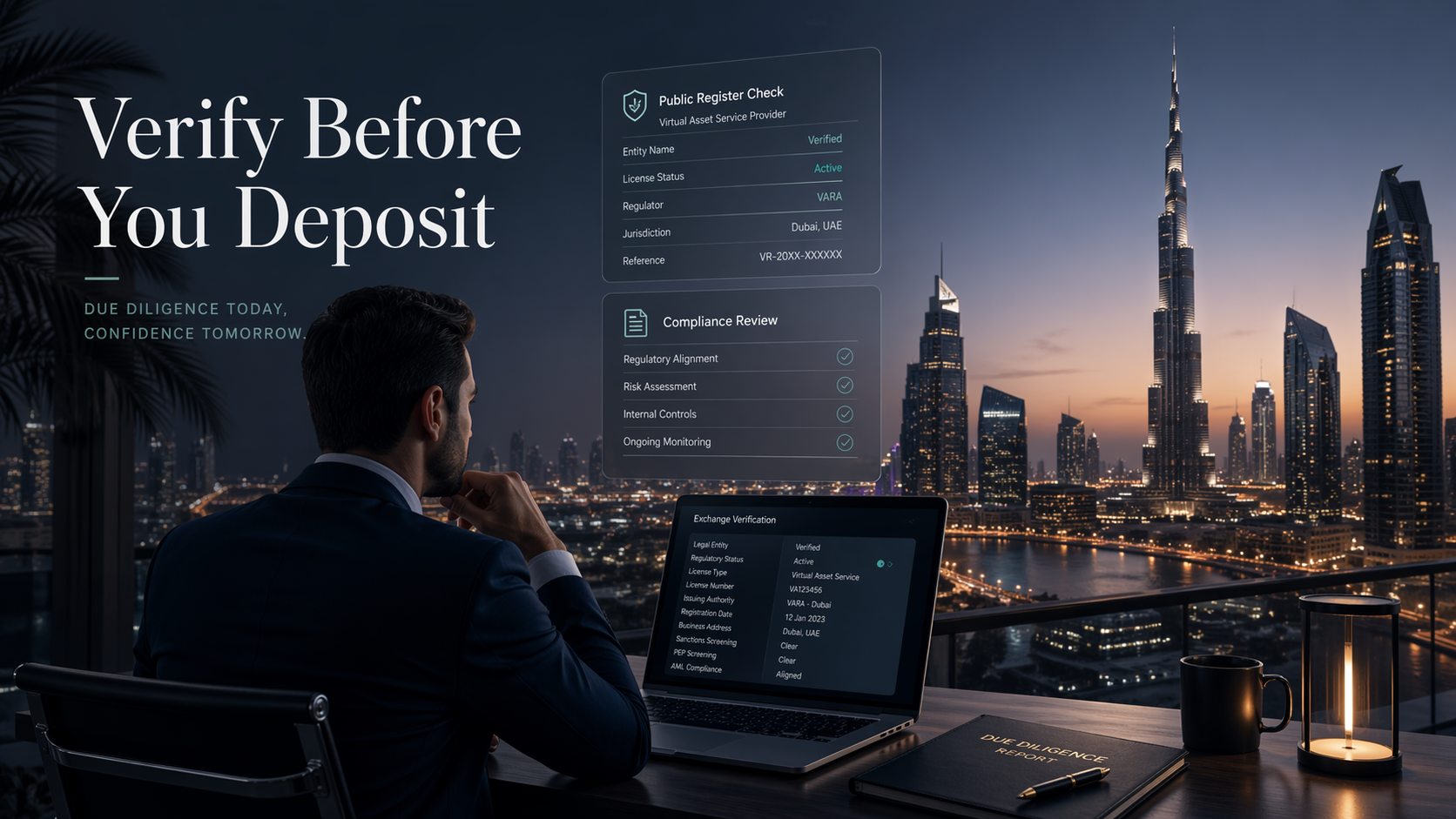 How to Verify a Crypto Exchange in Dubai Before You Deposit