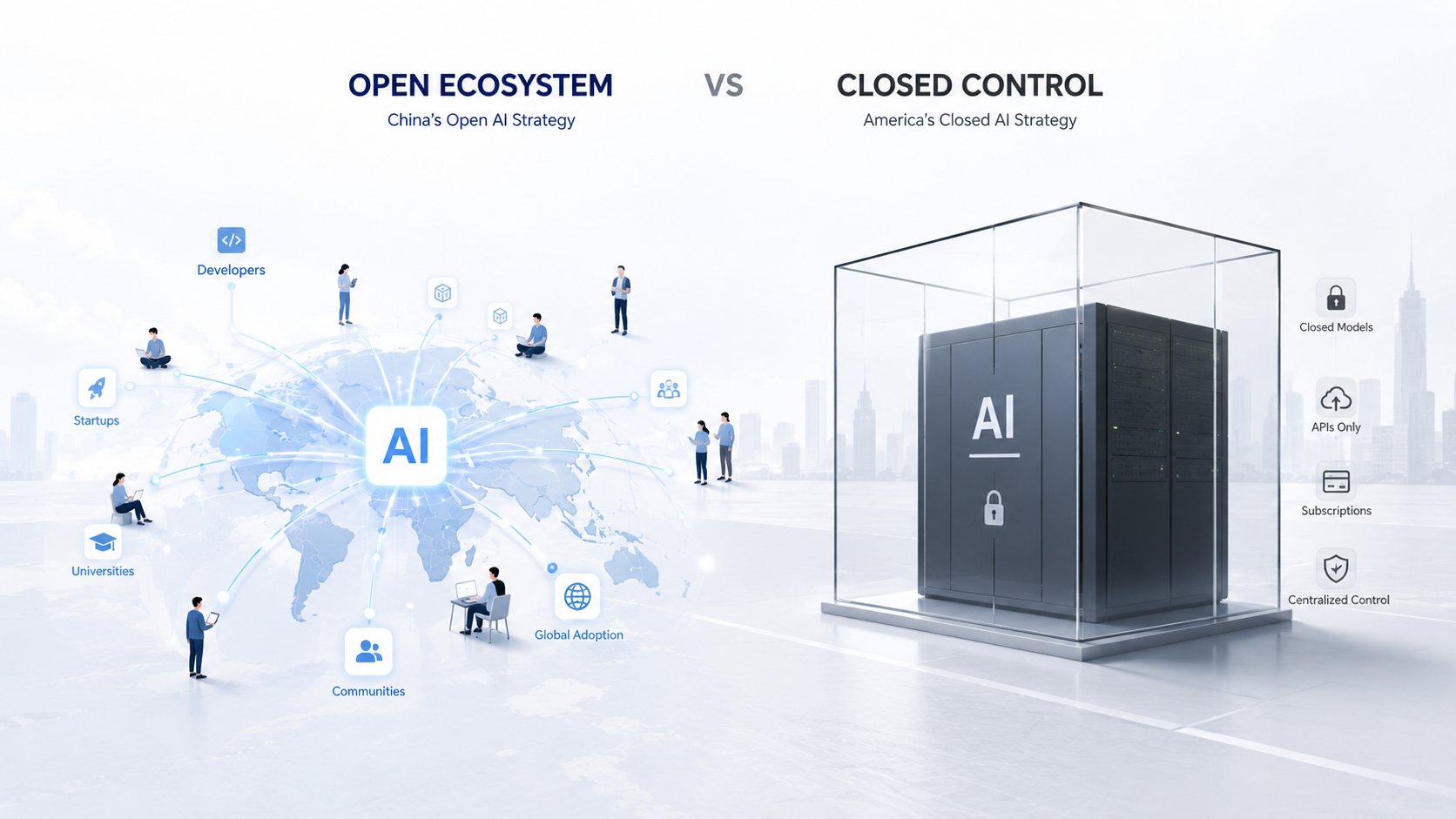 Why China Open Sources AI While America Keeps It Closed