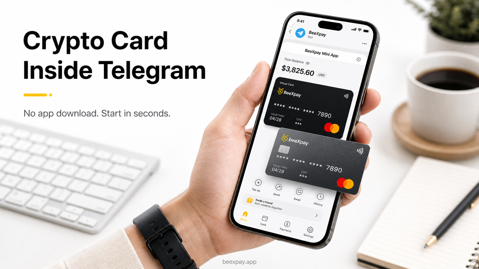 Person who wants a card but doesn’t want another app