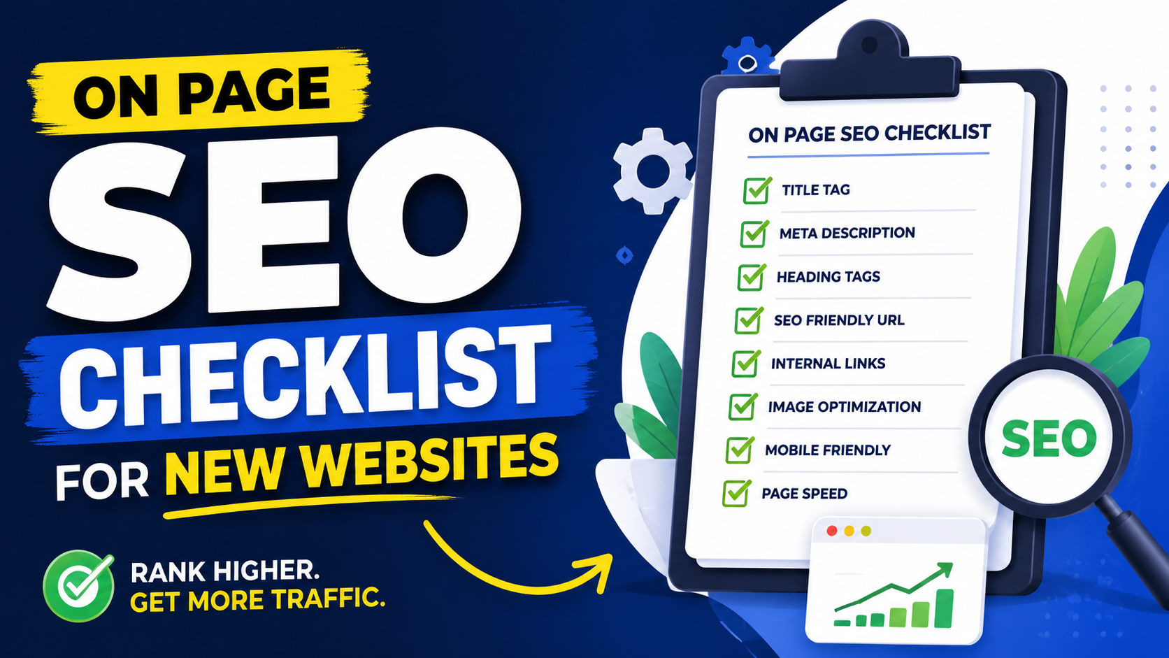 The On Page SEO Checklist Every New Website Needs Before Going Live