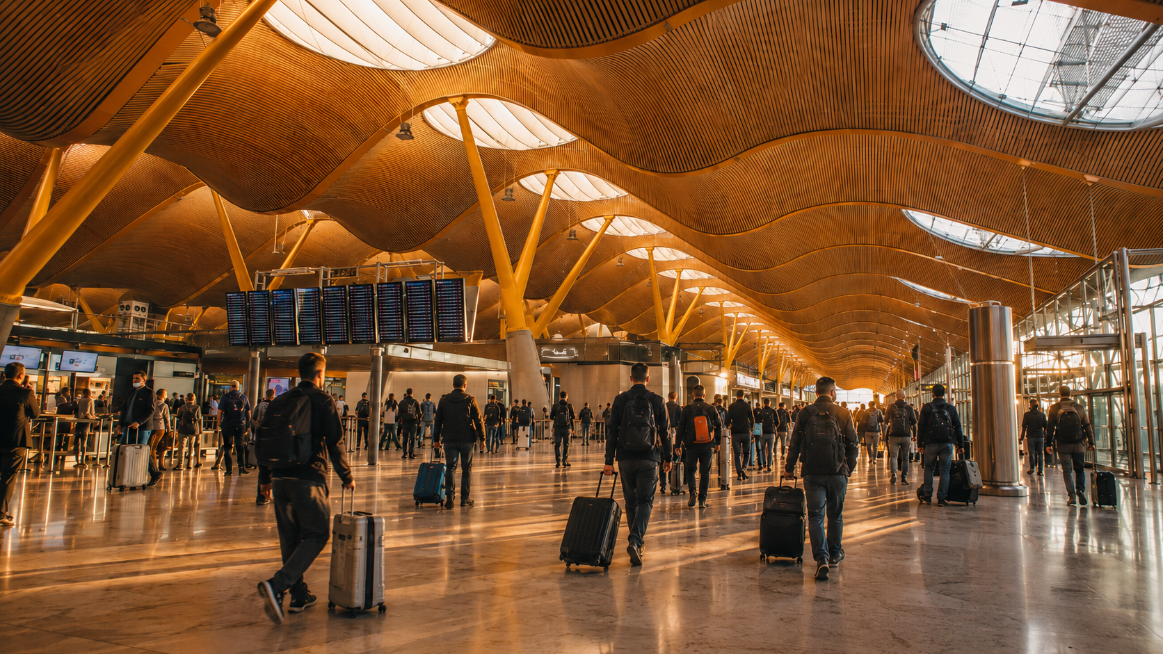Madrid Airport: The Terminal Where Champions Come Home Madrid Airport: The Terminal Where Champions Come Home