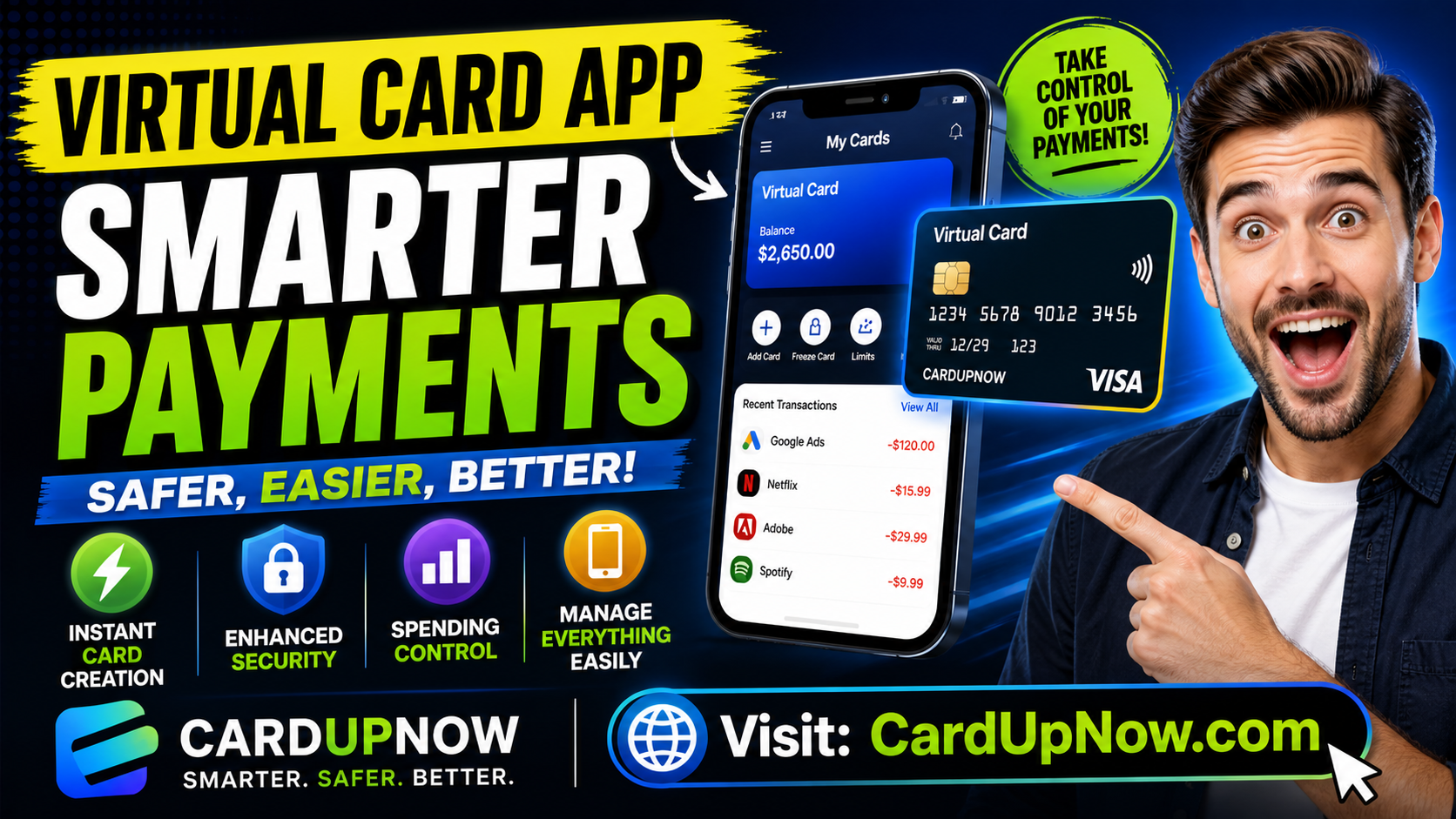 Virtual Card App Explained: Control Your Payments Smarter
