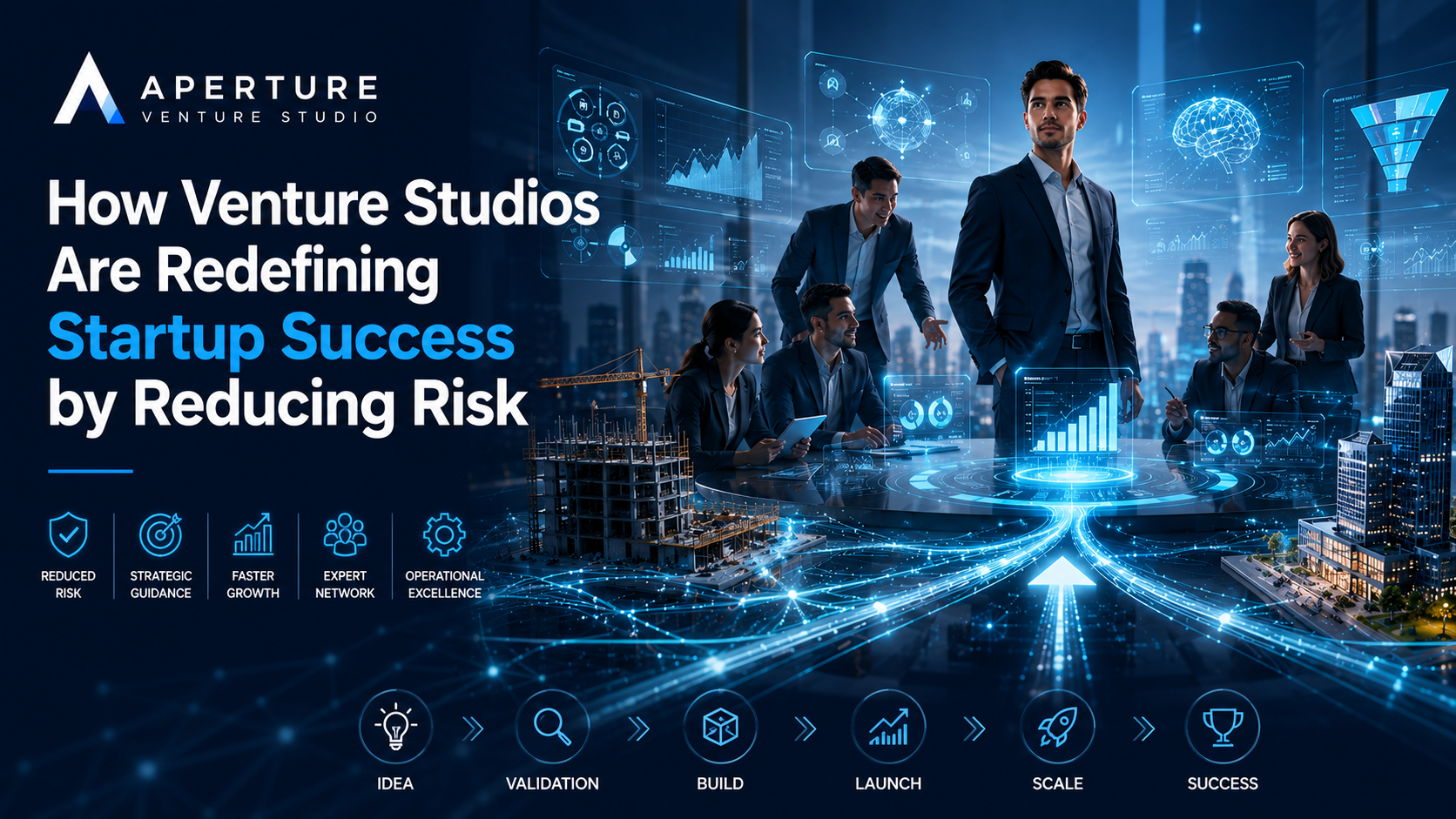 How Venture Studios Are Redefining Startup Success by Reducing Risk