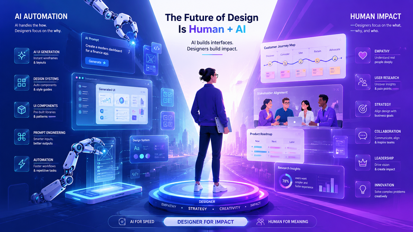 5 Ways I’m Making Myself Indispensable as a UI/UX Designer in the AI Era