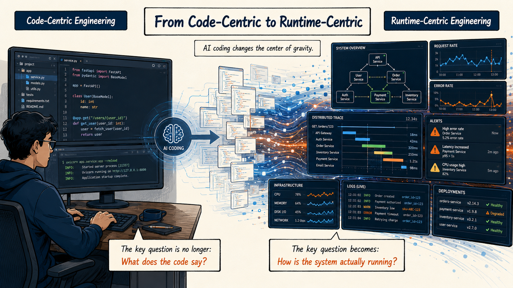 In the Era of AI Coding, Why Observability is Shifting from an Ops Tool to Core Infrastructure