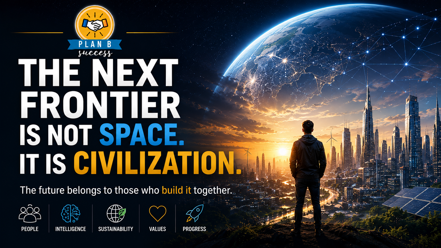 The Next Frontier Is Not Space. It Is Civilization.