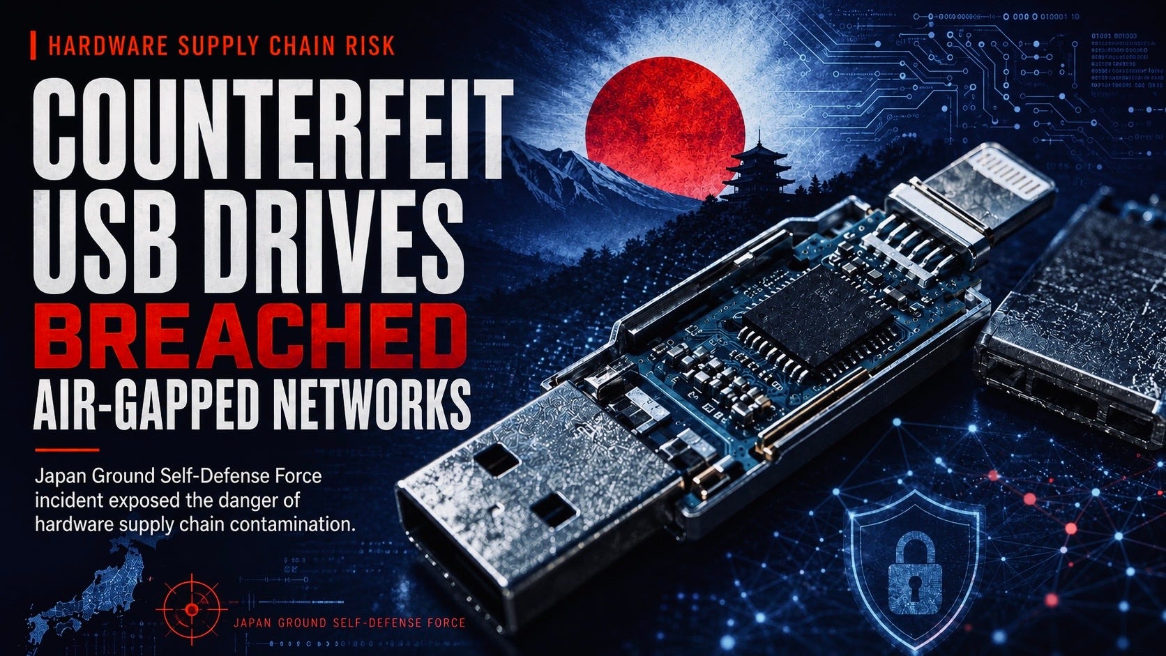 How Counterfeit USB Drives Compromised Japan’s Ground Self-Defense Force Between 2024 and 2026