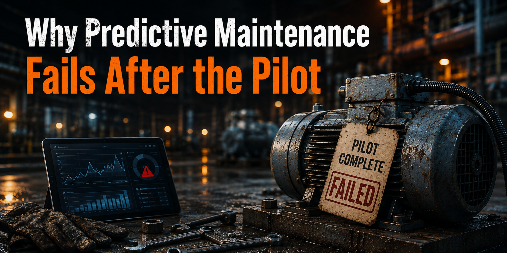 Why Predictive Maintenance Fails After the Pilot