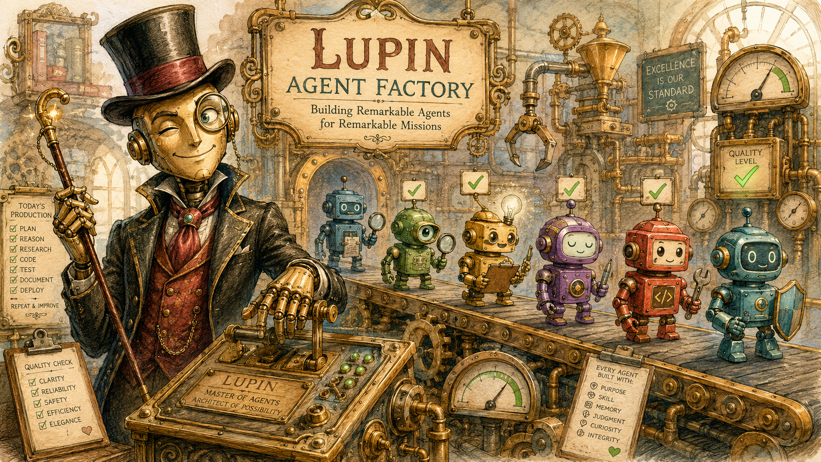 Lupin AF: How I Turned Claude Code Into an Agent Factory That Proves Itself