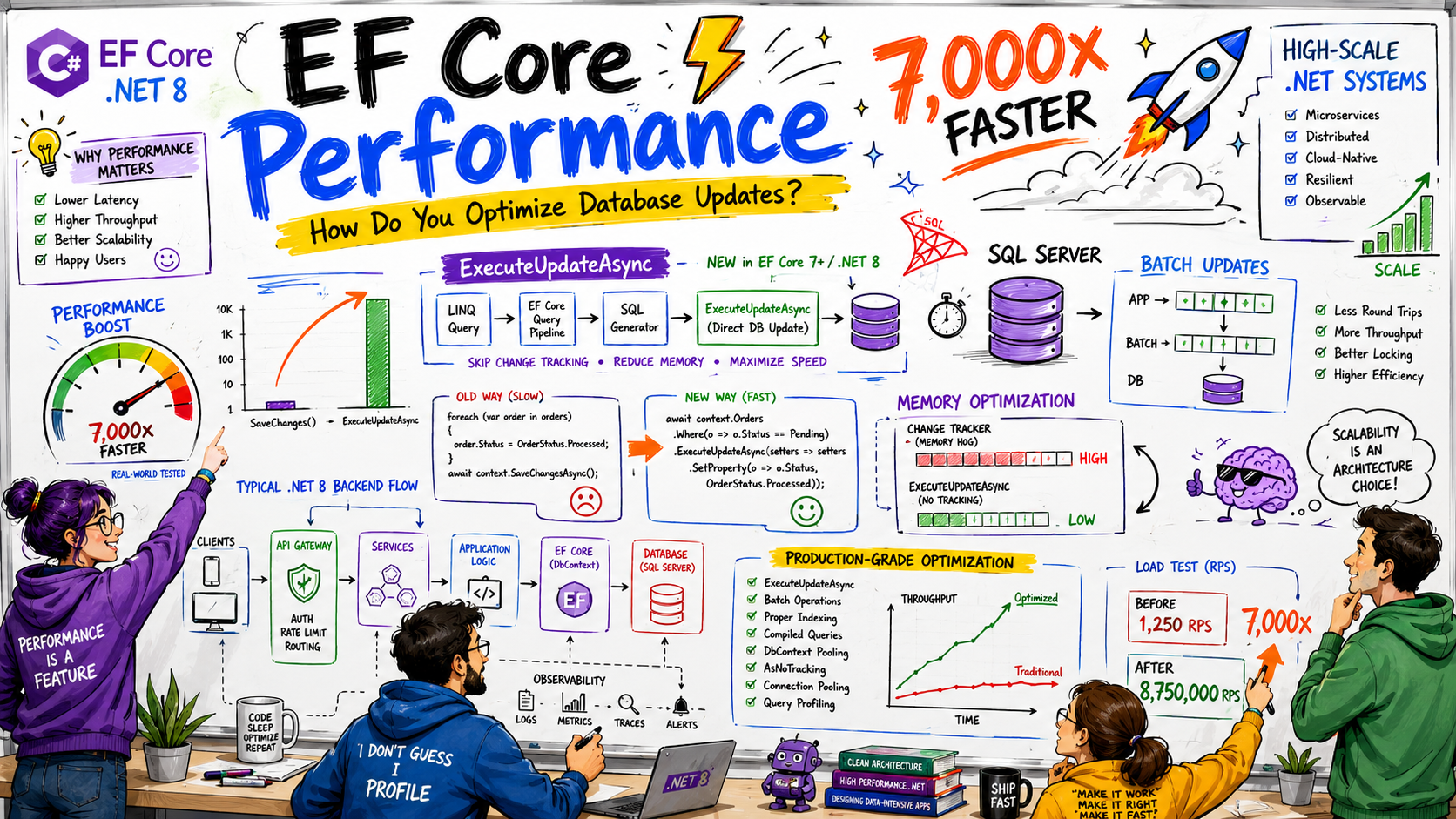 EF Core Performance: How Do You Optimize Database Updates?