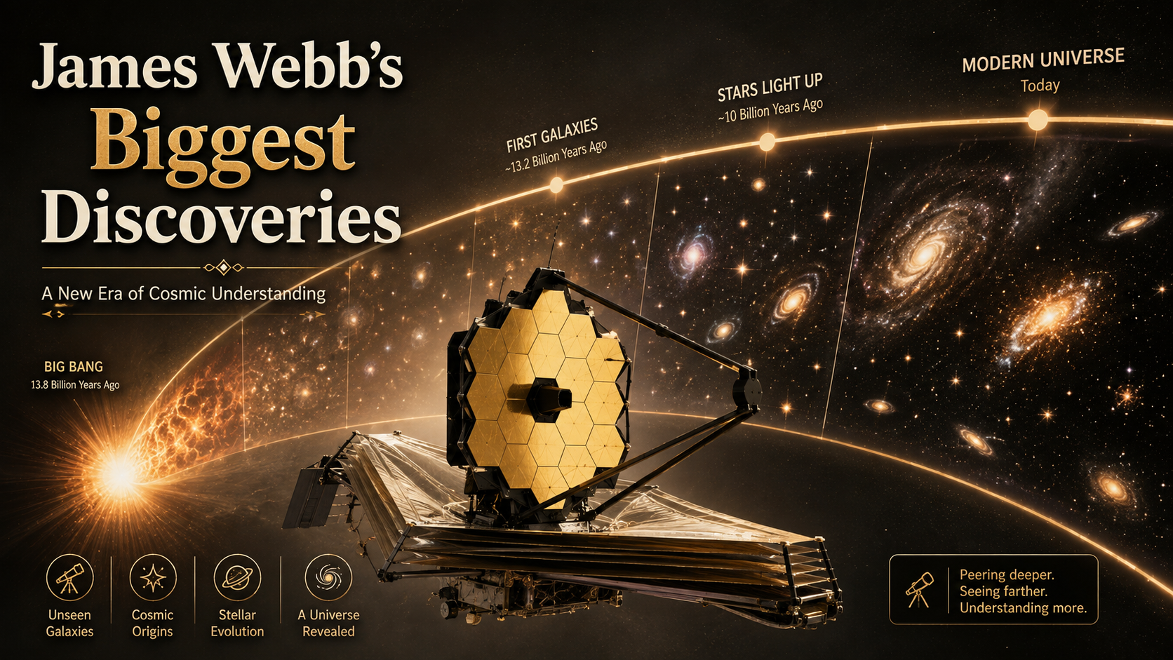 James Webb’s Biggest Discoveries: How One Telescope Is Changing Our Vi James Webb’s Biggest Discoveries: How One Telescope Is Changing Our Vi