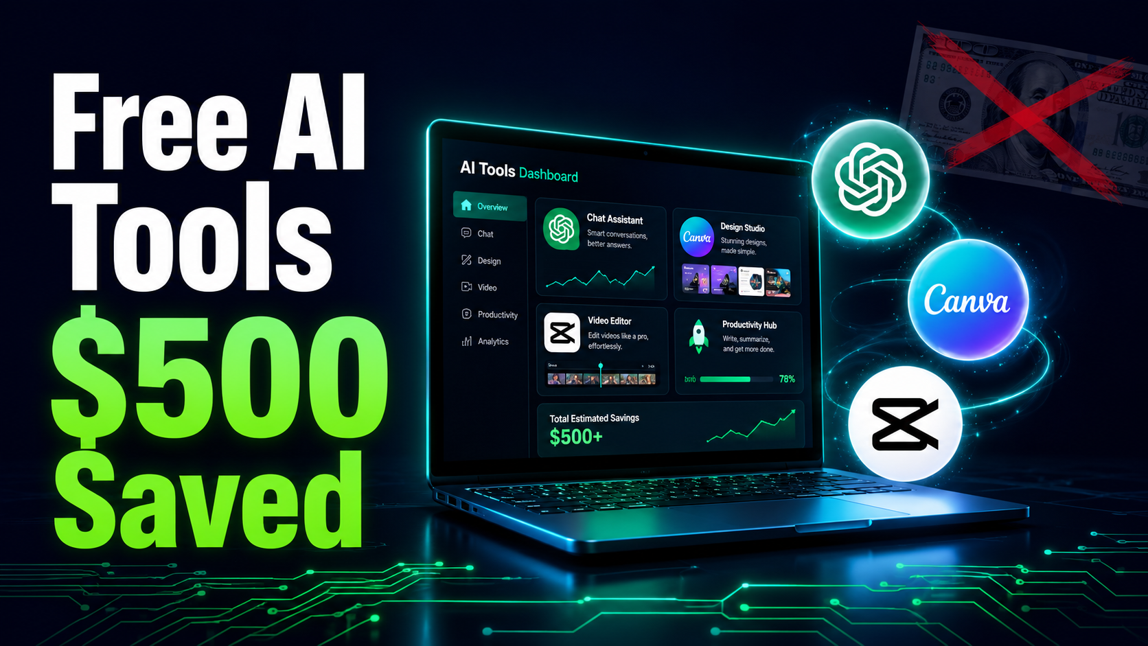 Free AI Tools Replaced $500 Worth of My Work. Here’s Exactly How I Did It.