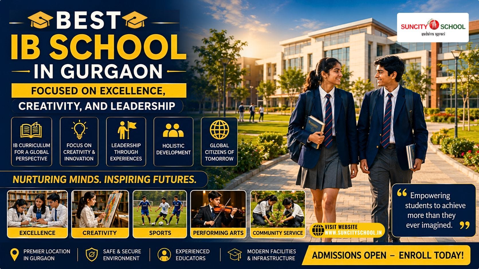 Best IB School Gurgaon Focused On Excellence, Creativity, And Leadership