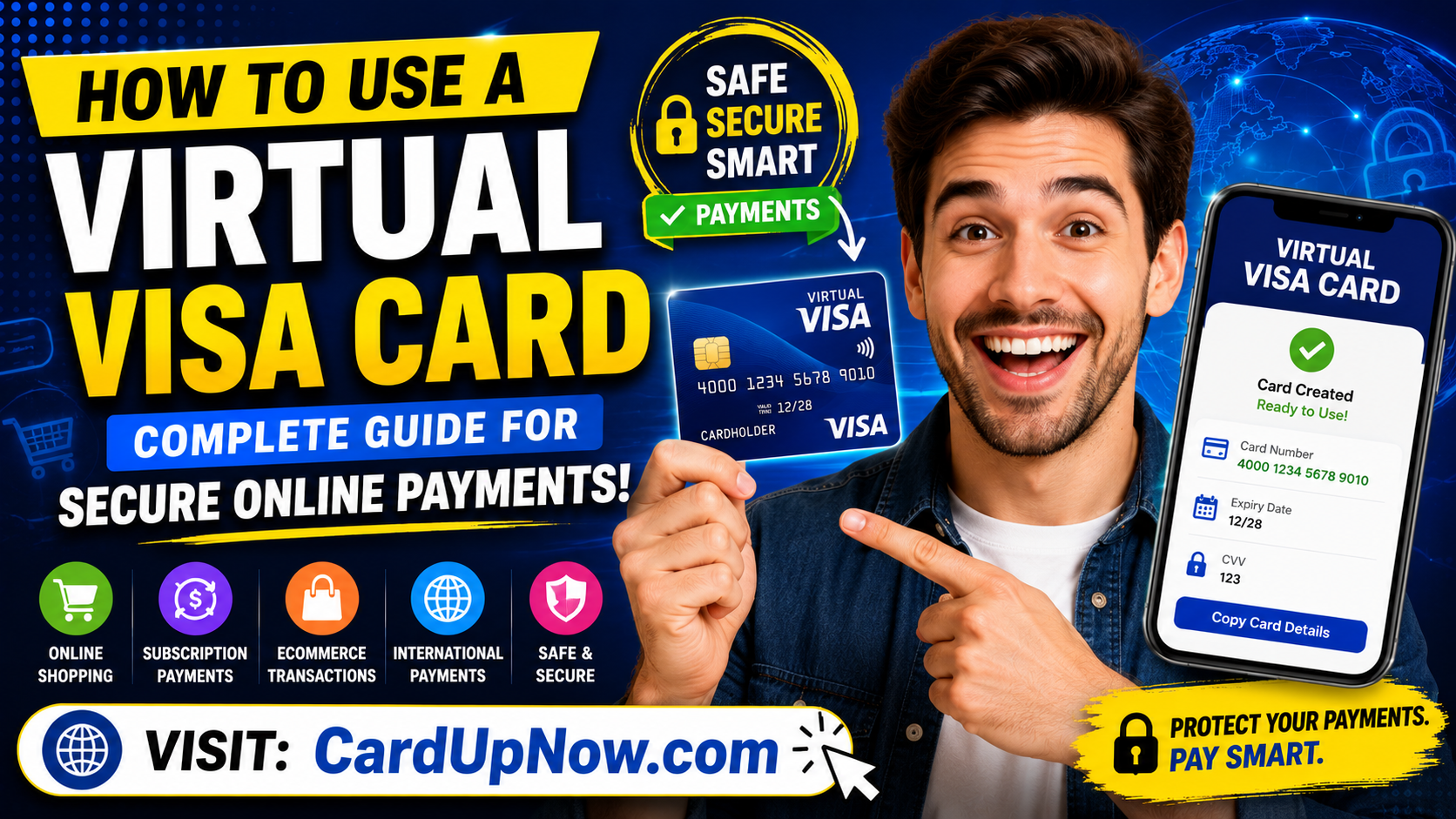How to Use a Virtual Visa Card: Complete Guide for Secure Online Payments