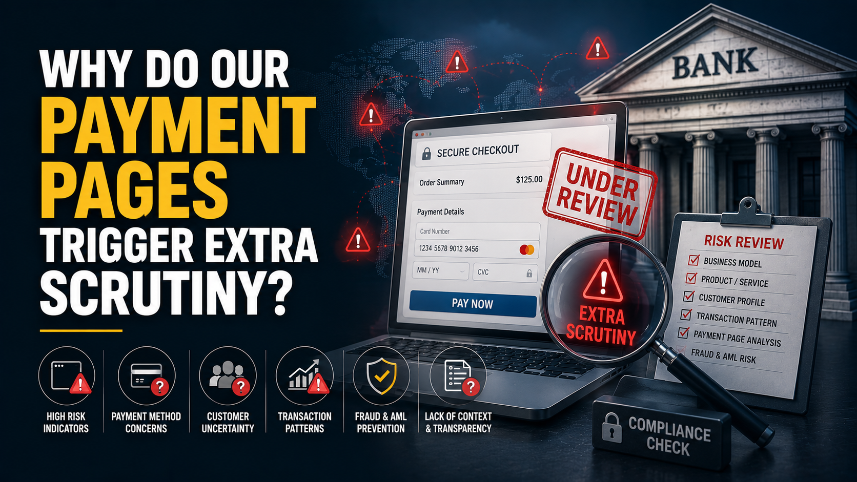 Why Do Our Payment Pages Trigger Extra Scrutiny?