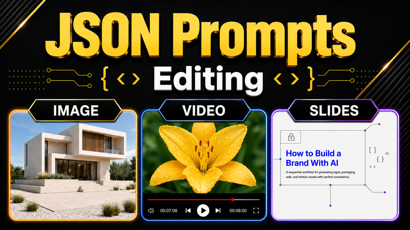 How to Use JSON Prompts to Edit AI Images, Videos, and Slides