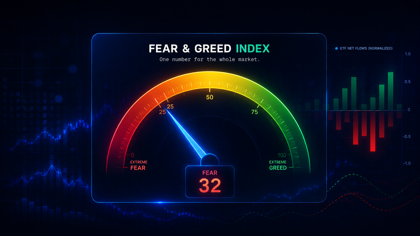 We Built a Fear & Greed Index for Crypto ETF Flows