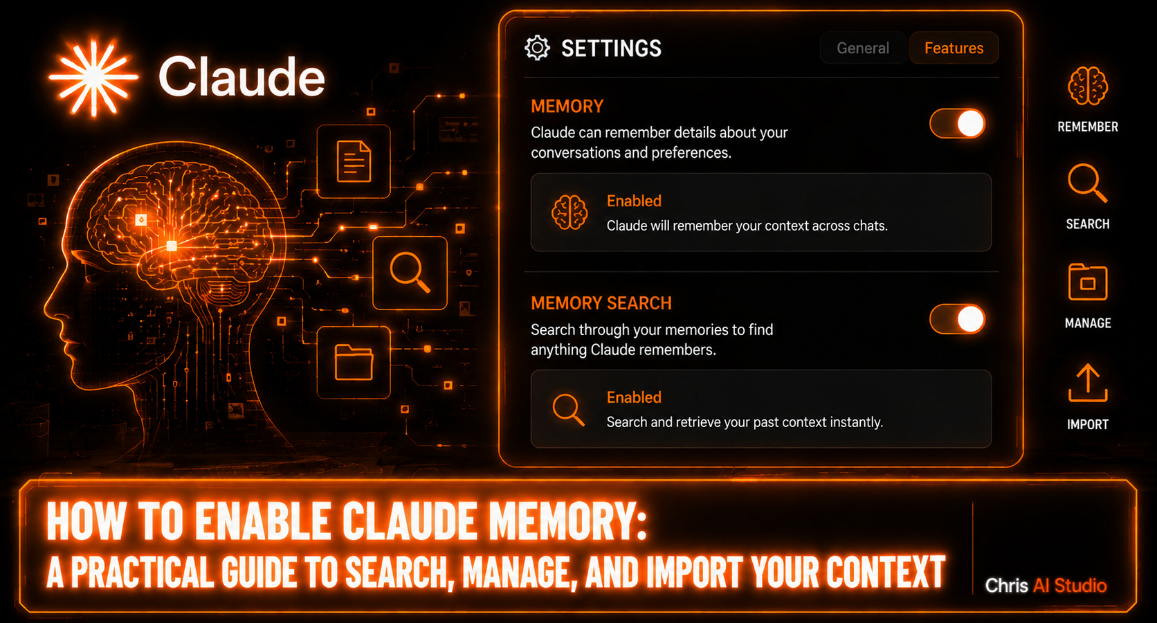 Activate Claude’s Hidden Memory: It Will Remember Your Style, Clients, and Projects