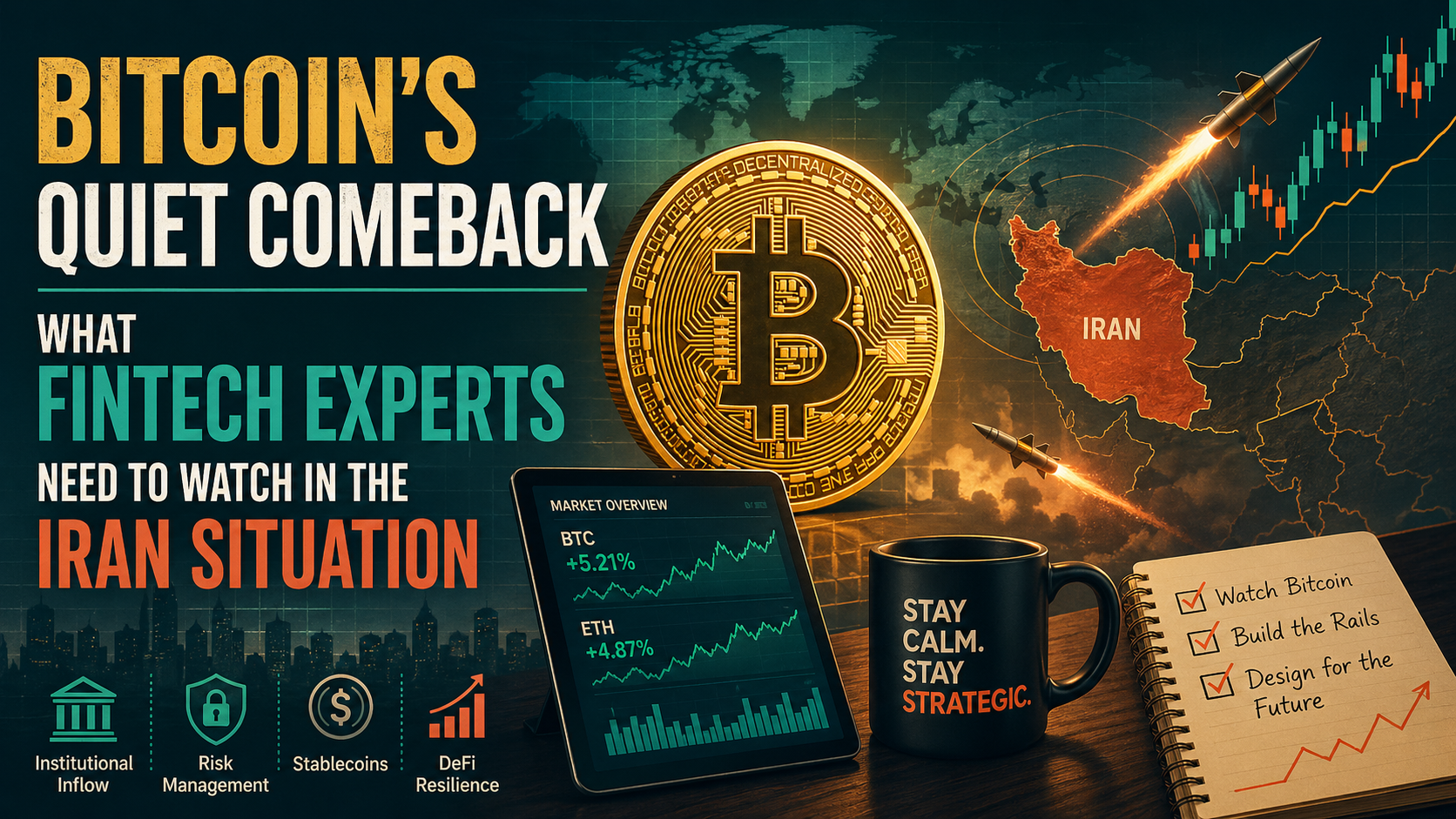 Bitcoin’s Quiet Comeback: What Fintech Experts Need to Watch in the Iran Situation