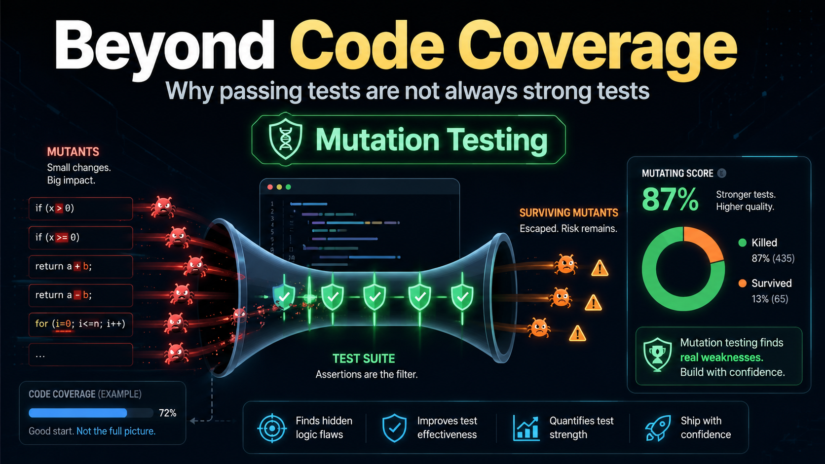 Beyond Code Coverage: Kenapa Test yang Lulus Belum Tentu Kuat