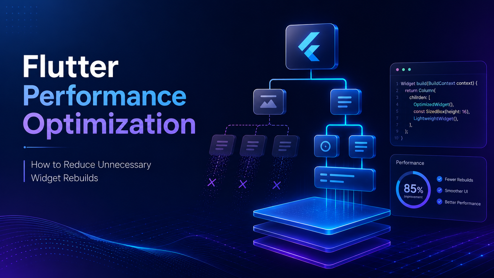 Flutter Performance Optimization: How to Reduce Unnecessary Widget Rebuilds