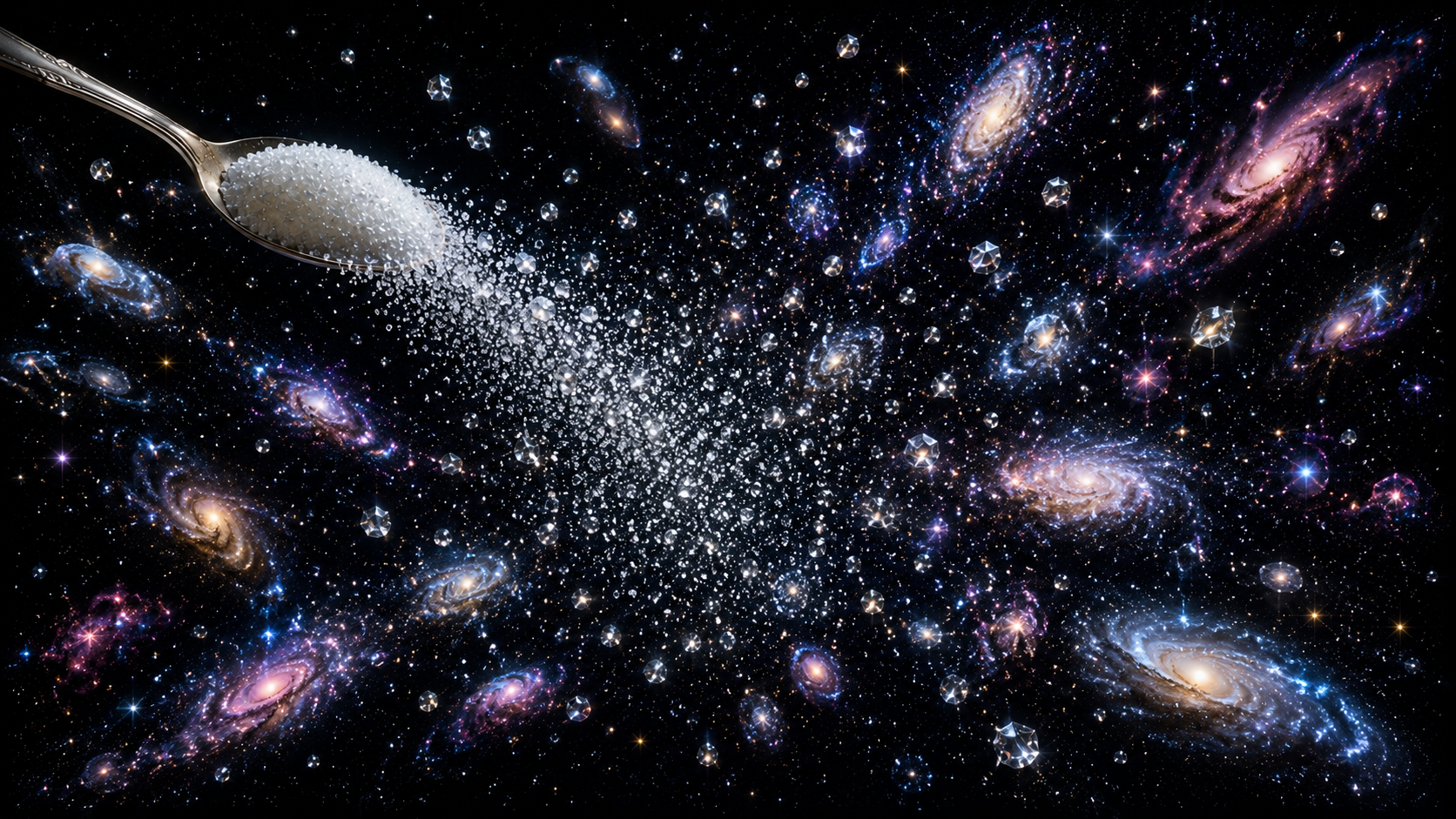 Azúcar en el espacio: la vida todavía no viene con sabor a frambuesa Azúcar en el espacio: la vida todavía no viene con sabor a frambuesa