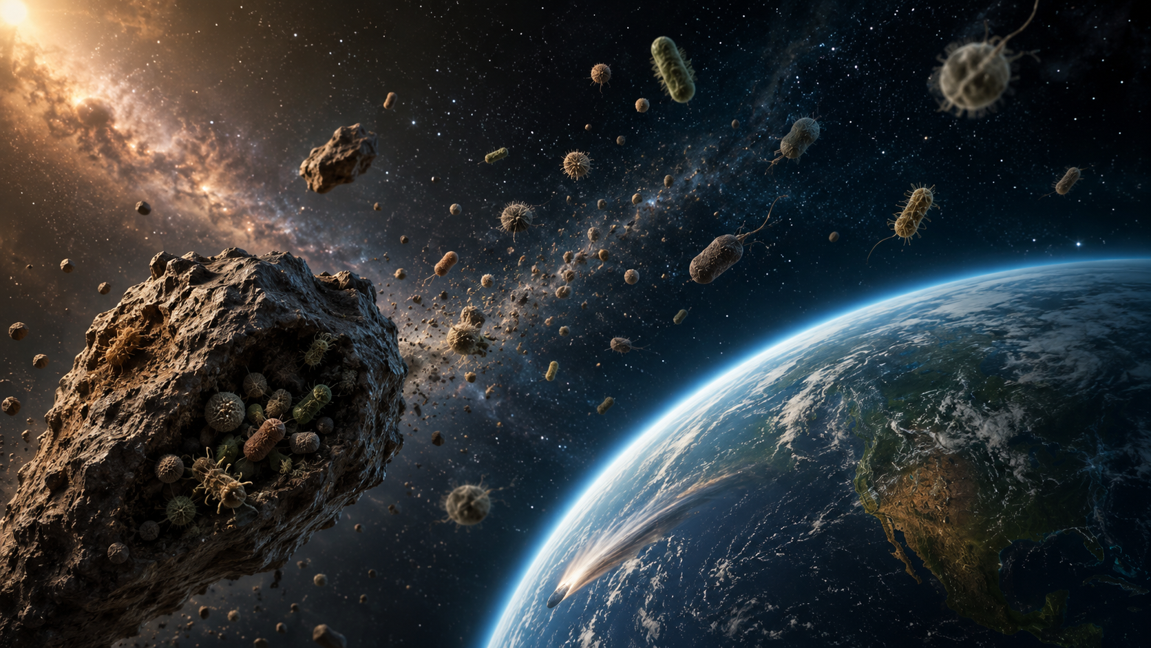 What If Life on Earth Came From Space- The Universe May Already Be Ali