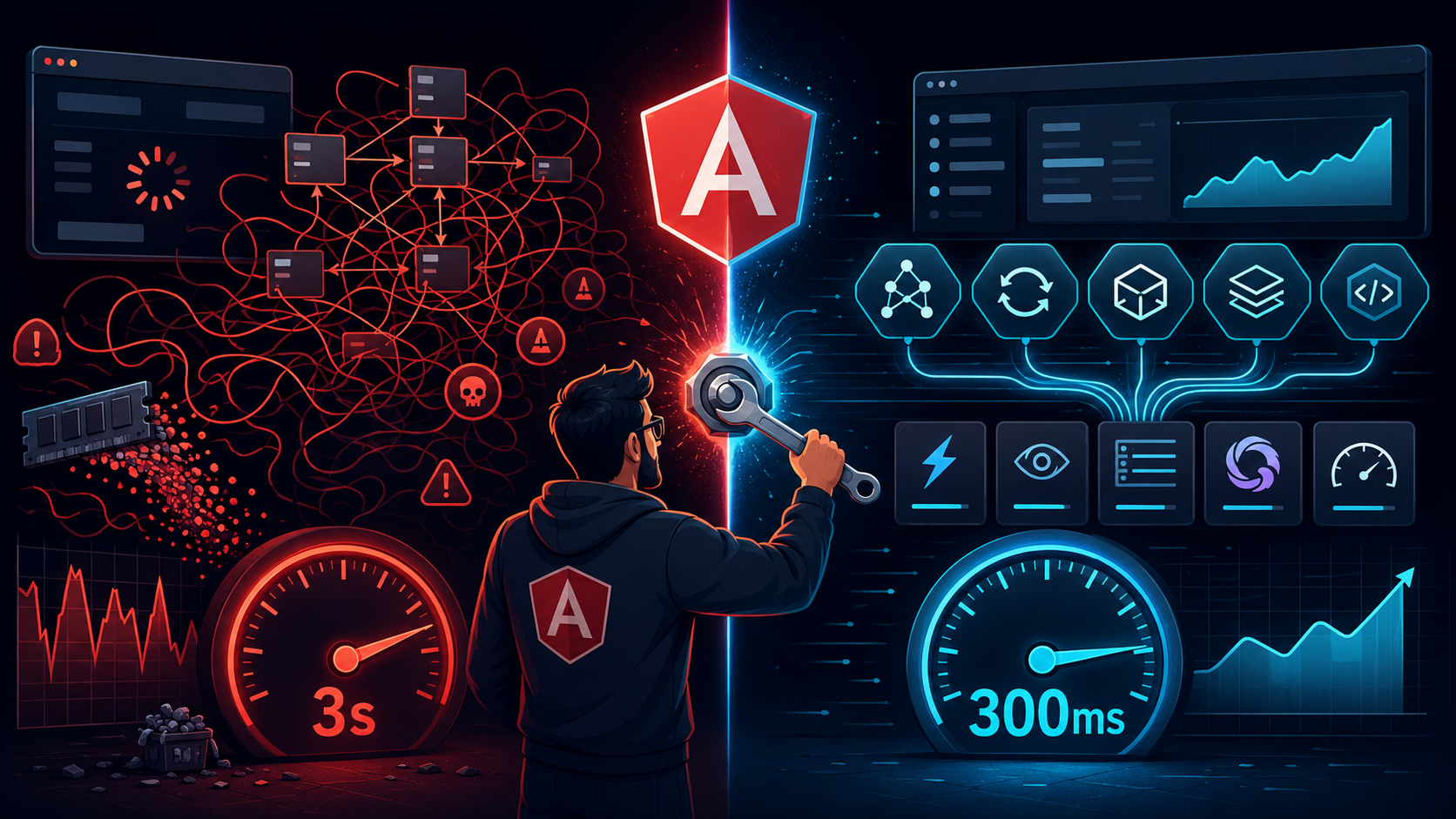 8 Angular Performance Fixes That Took My App From 3s to 300ms