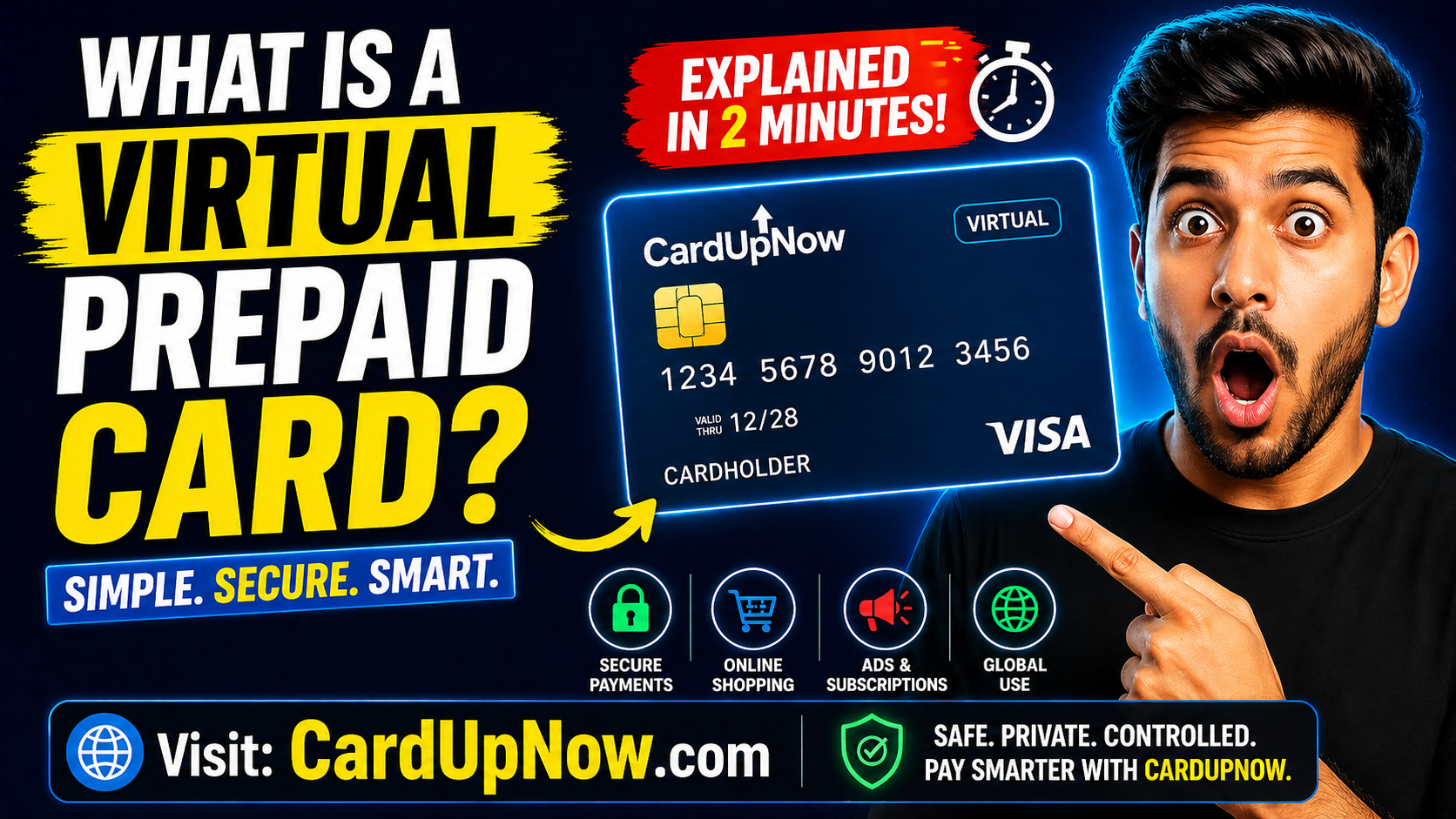 What Is a Virtual Prepaid Card? | CardUpNow