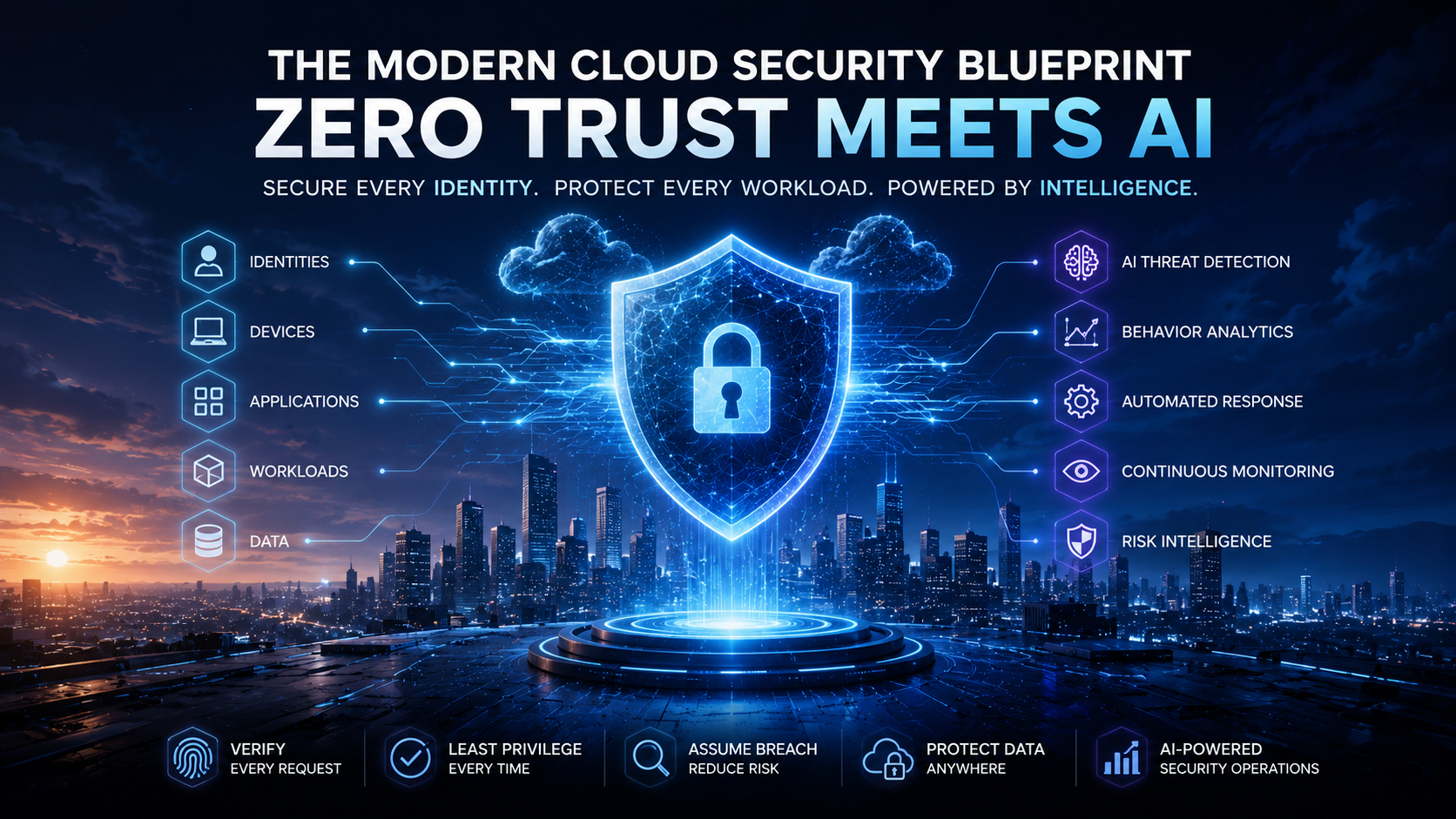 The Modern Cloud Security Blueprint: How Zero Trust and AI Are Redefining Enterprise Cybersecurity