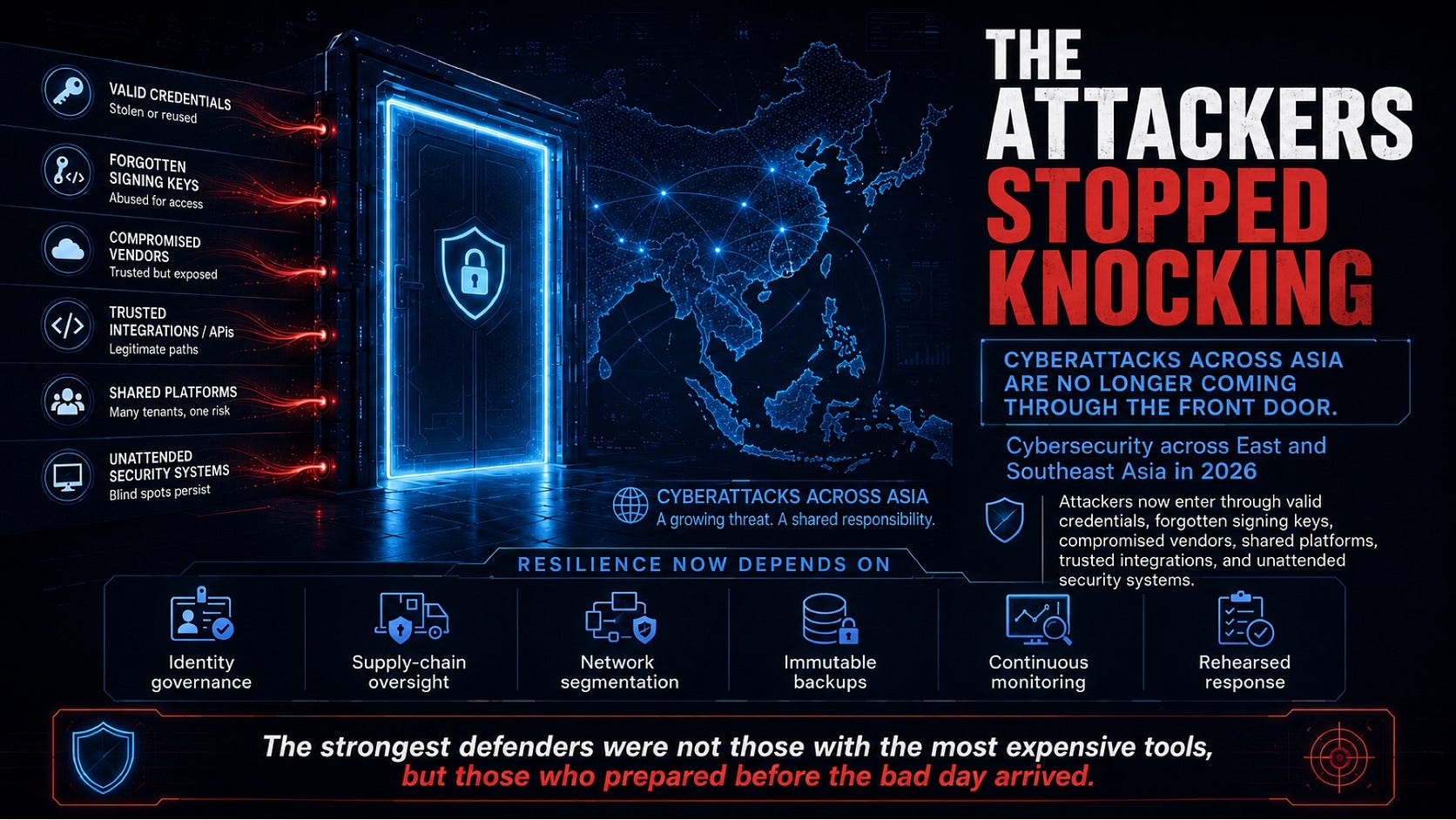 Cyber Threat Sweeps Asia in 2026
