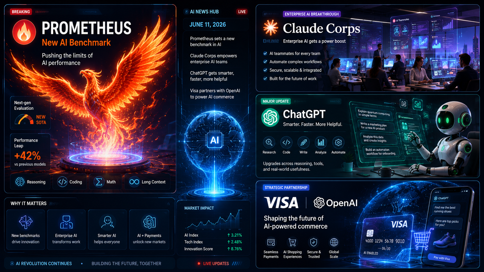 June 12 2026 Top AI Updates: AI Is Moving From Chatbots to Real-World Infrastructure