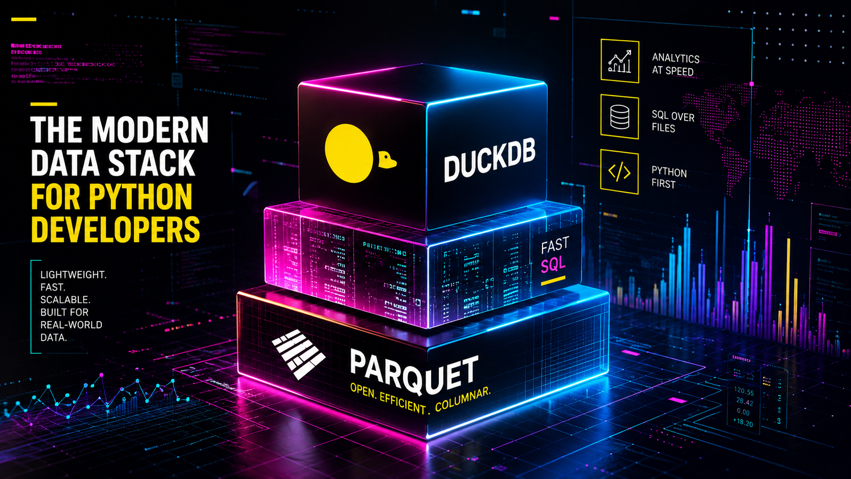 DuckDB + Parquet Isn’t Just Faster It’s the Data Stack Every Python Developer Should Learn