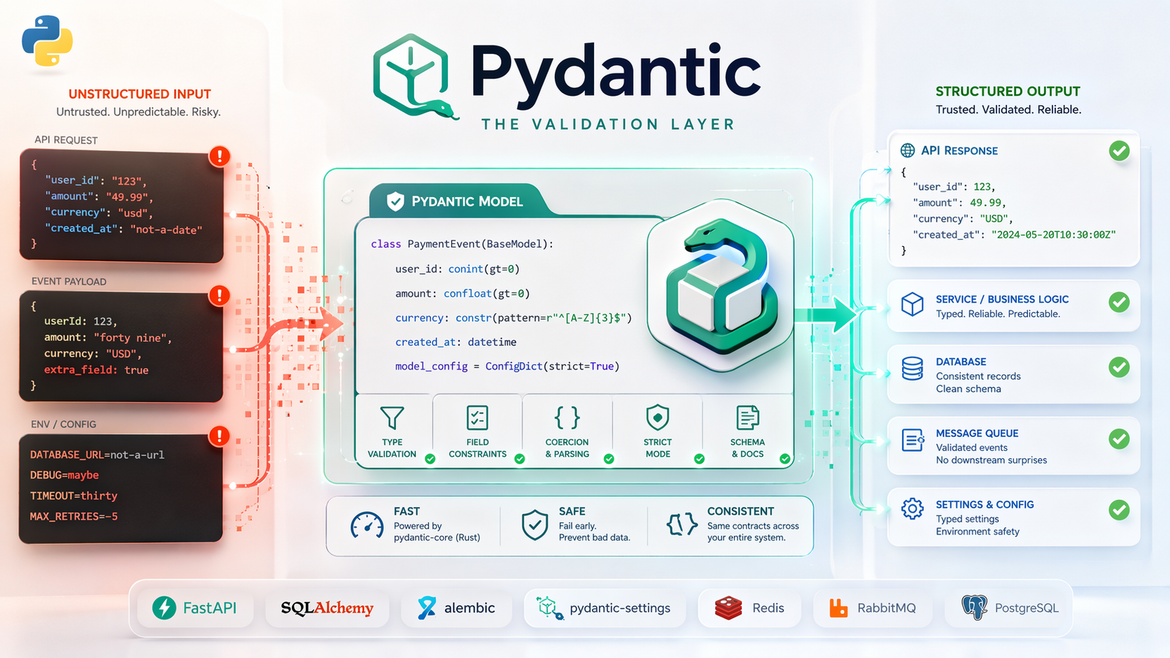 Pydantic Quietly Became One of the Most Important Layers in Modern Python Systems