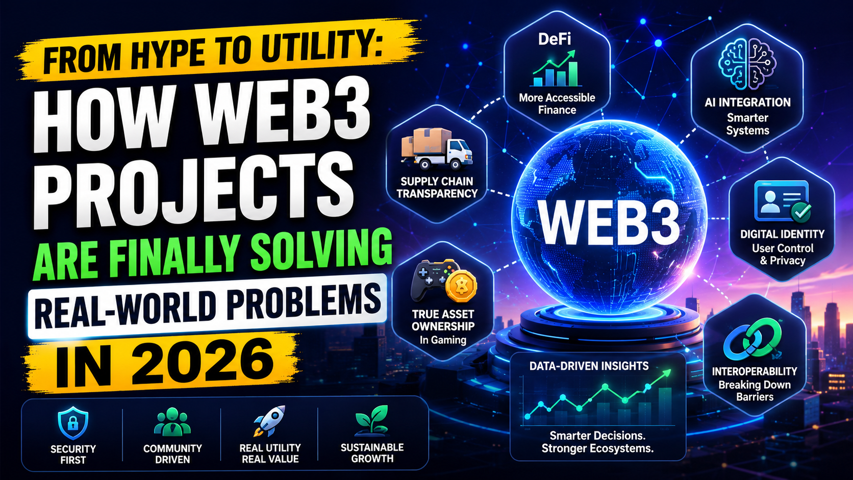 From Hype to Utility: How Web3 Projects Are Finally Solving Real-World Problems in 2026