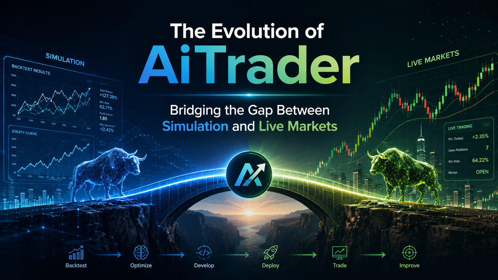 #2. The Evolution of AiTrader: Bridging the Gap Between Simulation and Live Markets