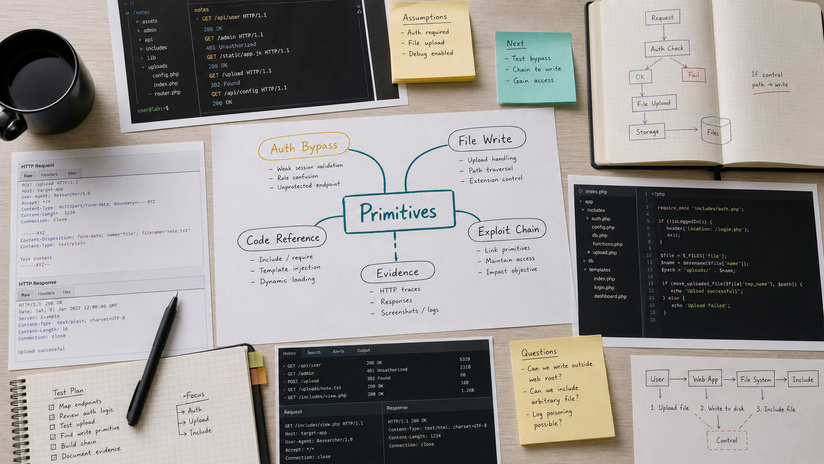 OSWE Preparation Framework: Building exploit chains with a Notion-based Workspace