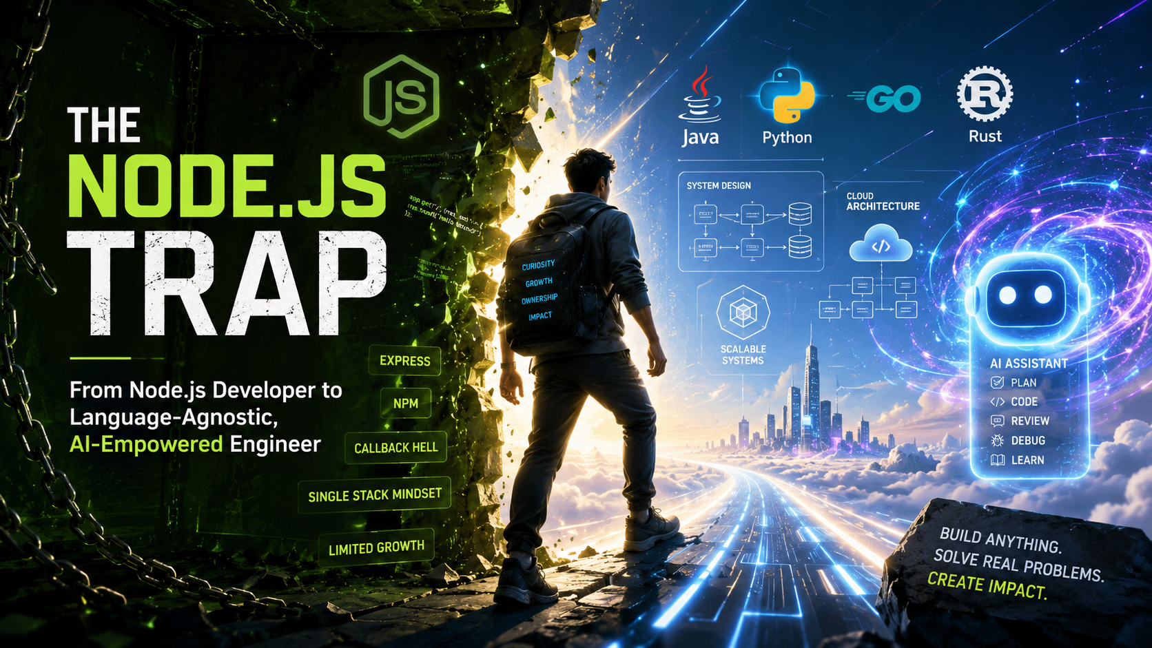 From Node.js Developer to Language-Agnostic, AI-Empowered Engineer