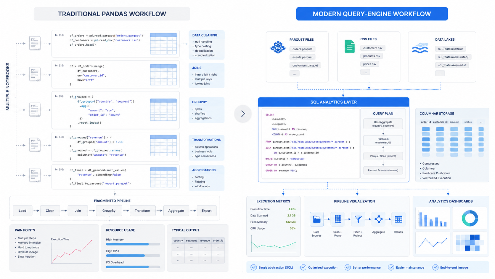 I Replaced Pandas Workflows with DuckDB. Here’s What Happened.