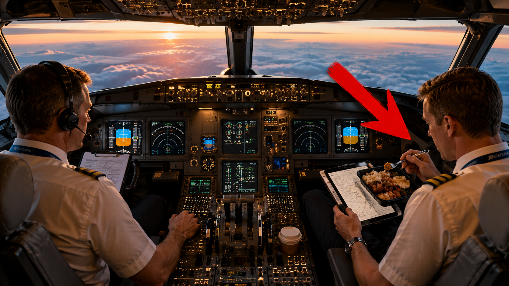 What Pilots REALLY Do on Long Flights