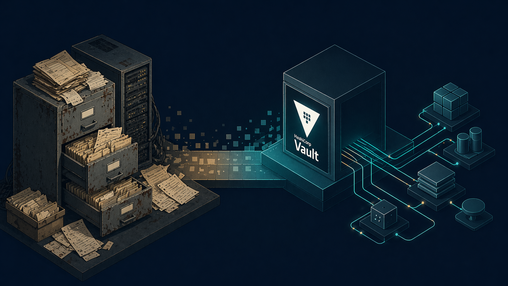 Legacy workflow and HashiCorp Vault